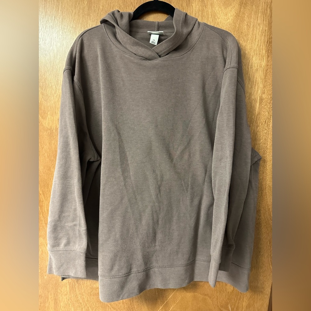 2X Ava & viv coffee brown sweatshirt